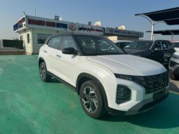 2024 Hyundai Creta 1.5 Liters Inline 4 Cylinders Engine White Beige SUV