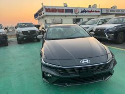 2024 Hyundai Elantra 2.0 Litres 4 Cylinders Petrol Engine Black Beige Sedan