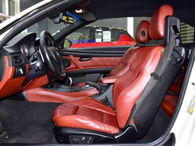 2011 BMW M3 V8 Cylinder Petrol Engine White Red Hard Top Convertible GCC