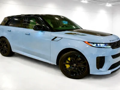 2025 Land Rover Range Rover Sport SV LIMITED 8 Cylinders Engine Blue White SUV
