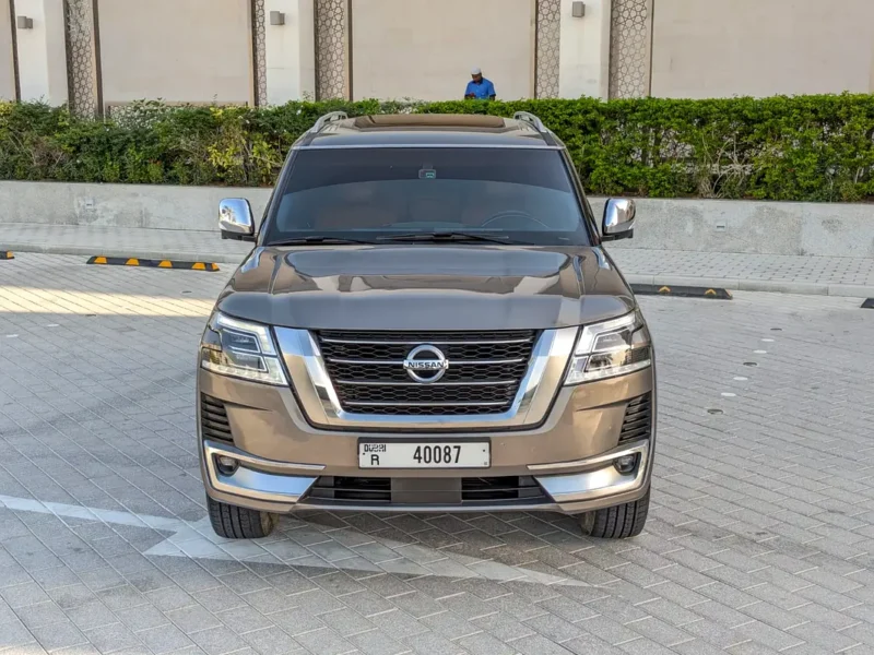 2013 Nissan Patrol FACELIFTED 2024 SE Platinum City V6 4.0L Grey Brown SUV GCC
