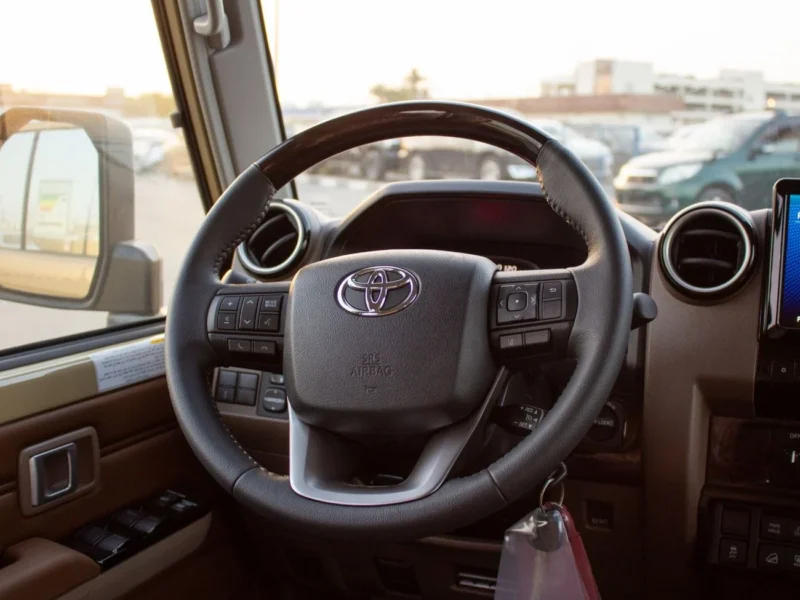 2025 Toyota Land Cruiser 70 4.0L 6 Cylinder Petrol Engine Beige Tan SUV GCC