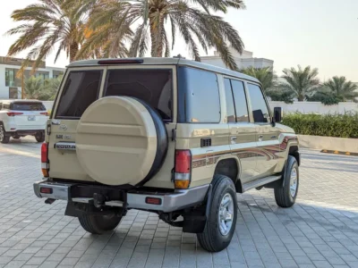 2012 Toyota Land Cruiser 76 series LX 8 Cylinder Diesel Engine Beige SUV GCC