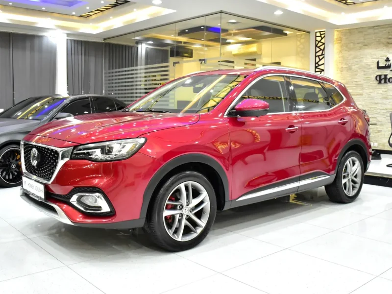 2021 MG HS Trophy 4 Cylinders Petrol Engine Red Black SUV GCC Specs