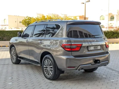 2013 Nissan Patrol FACELIFTED 2024 SE Platinum City V6 4.0L Grey Brown SUV GCC