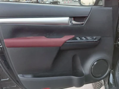 2025 Toyota Hilux DC TRD 4.0L V6 Petrol Engine AWD Black Red Pickup GCC Specs