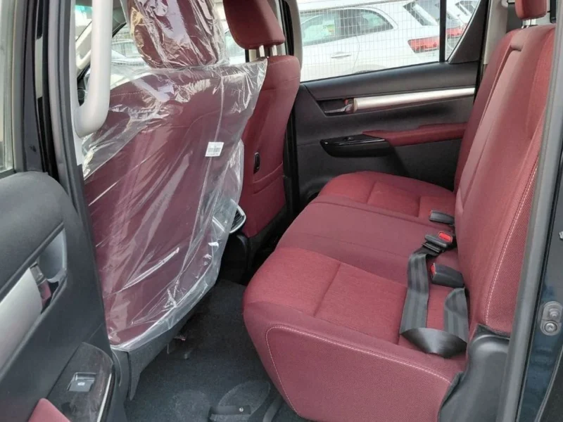 2025 Toyota Hilux DC TRD 4.0L V6 Petrol Engine AWD Black Red Pickup GCC Specs