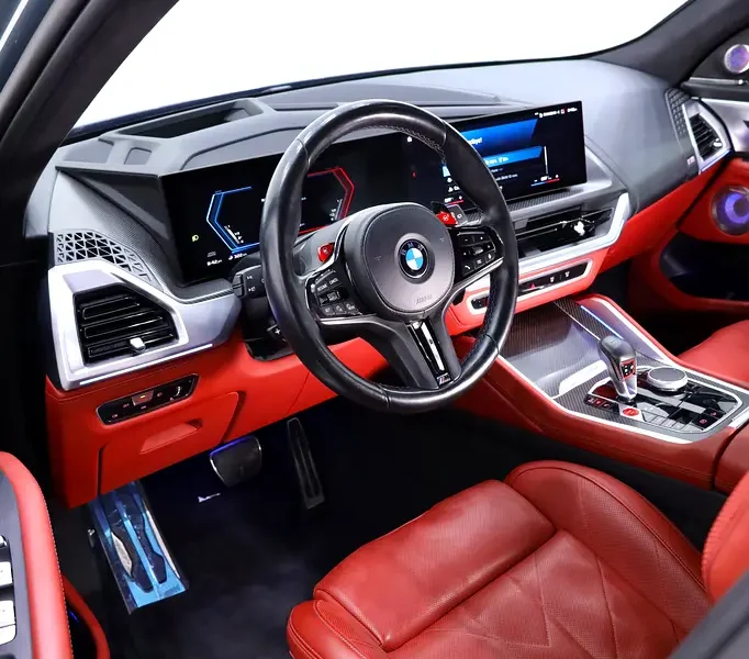 2023 BMW XM XM 8 Cylinder Engine CARBON PACKAGE FULLY LOADED Grey Red SUV