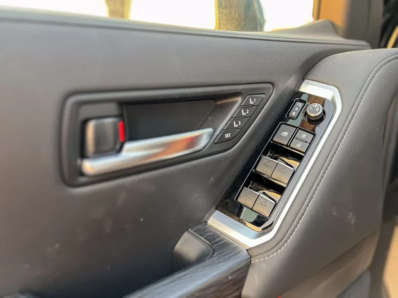 2025 Toyota LC300 3.5T 6 Cylinders Engine VXR Hybrid Highest Spec GCC Black Red SUV