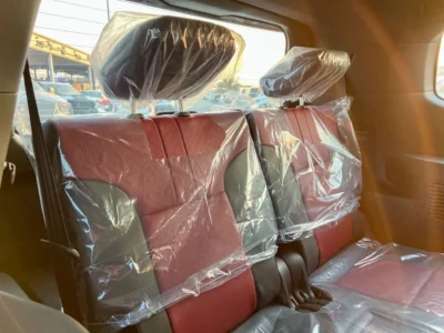 2025 Toyota LC300 3.5T 6 Cylinders Engine VXR Hybrid Highest Spec GCC Black Red SUV