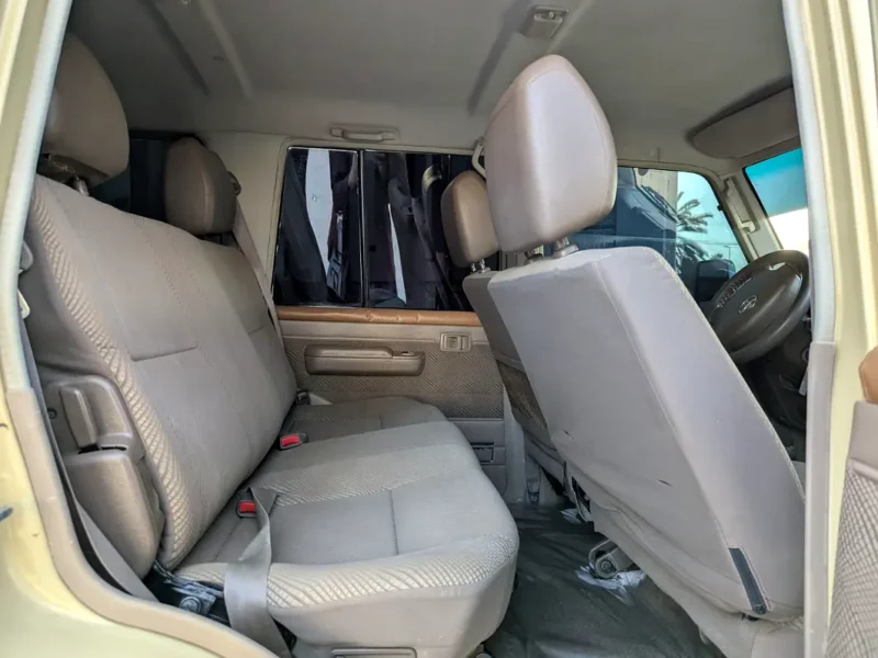 2012 Toyota Land Cruiser 76 series LX 8 Cylinder Diesel Engine Beige SUV GCC