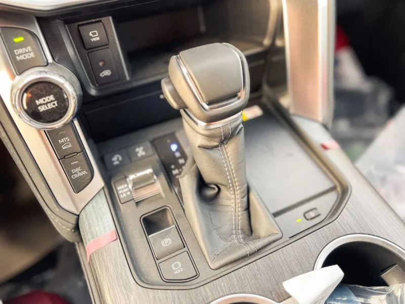 2025 Toyota LC300 3.5T 6 Cylinders Engine VXR Hybrid Highest Spec GCC Black Red SUV