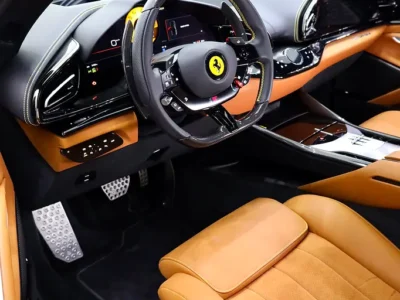 2024 Ferrari Purosangue Design Pack 12 Cylinders Petrol Engine Grey Tan SUV