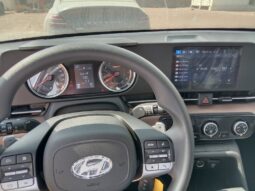 2024 Hyundai Accent 1.5 Liters Inline 4 Cylinders Engine White Beige Sedan