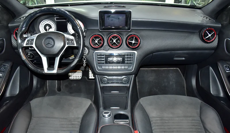 2015 Mercedes-Benz A-Class A 250 Sport 4 Cylinder Petrol Engine White Black Hatchback