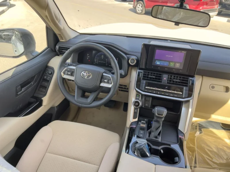 2025 TOYOTA LC300 GX E1 3.3Litres 6 Cylinders Engine DSL White Beige SUV GCC