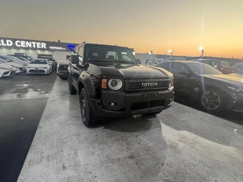 2024 Toyota Prado TXL 2.4L 4 Cylinder Petrol Engine AT Black SUV GCC Specs