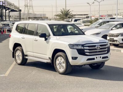 2025 TOYOTA LC300 GX E1 3.3Litres 6 Cylinders Engine DSL White Beige SUV GCC