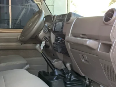 2012 Toyota Land Cruiser 76 series LX 8 Cylinder Diesel Engine Beige SUV GCC