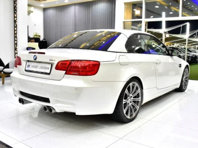 2011 BMW M3 V8 Cylinder Petrol Engine White Red Hard Top Convertible GCC