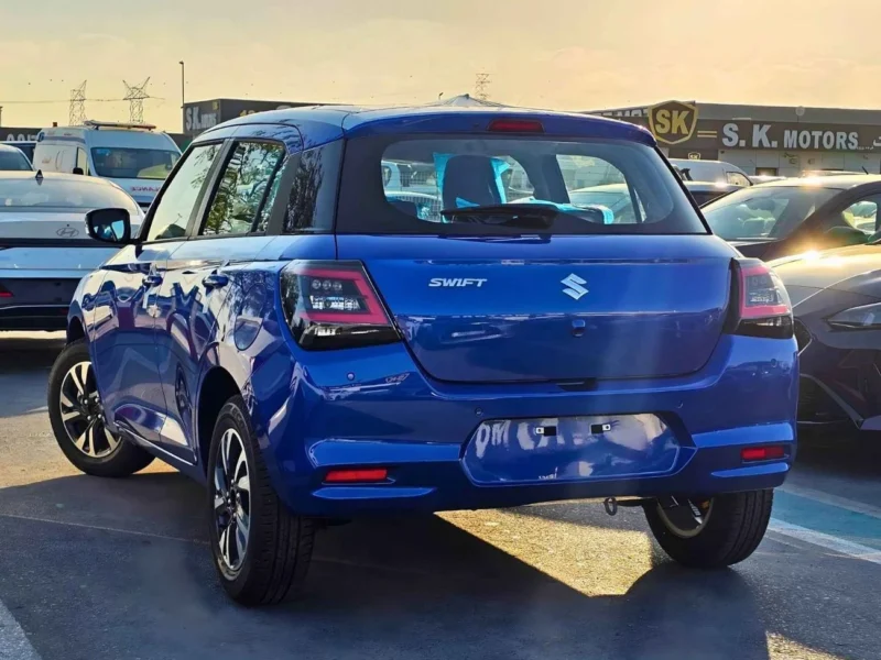 2026 Suzuki Swift GLX 1.2L PETROL V3 Engine AT Blue Black Hatchback GCC Specs