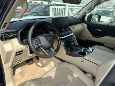 2024 TOYOTA LAND CRUSIER GXR 3.5L FULL OPTION 6 Cylinder Engine Blue Beige SUV