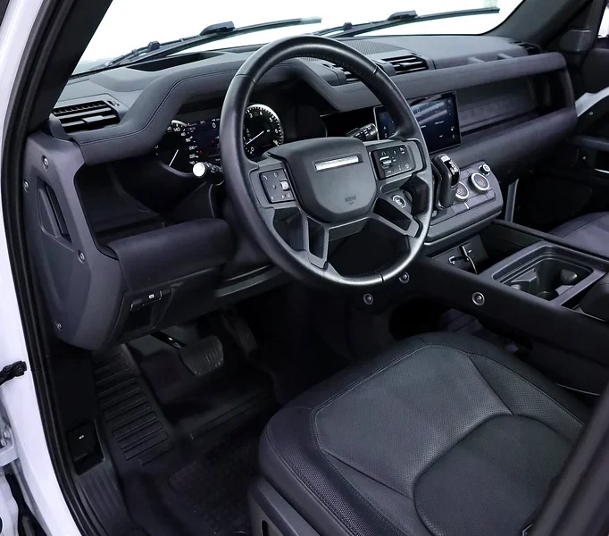 2023 Land Rover Defender 110 X-Dynamic HSE V6 Engine White Black SUV FULLY LOADED