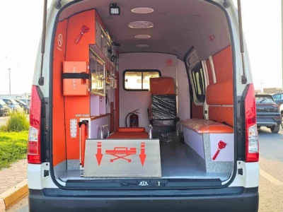 2023 Toyota Hiace DX HIGHROOF 3.5L V6 PETROL AT MEDICAL AMBULANCE White Grey