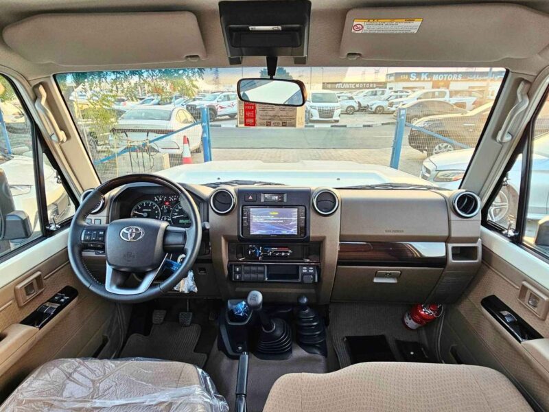 2025 Toyota Land Cruiser Pick Up LX LC79 4.0L V6 PETROL MT White Brown Pickup