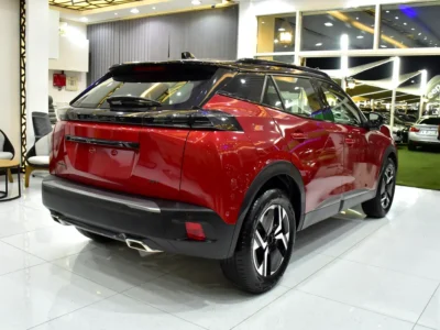 2024 Peugeot 2008 GT Line 3 Cylinder Petrol Engine Red Black Crossover GCC