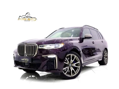 2020 BMW X7 XDrive50i M Sport 8 Cylinders Petrol Engine Maroon White SUV