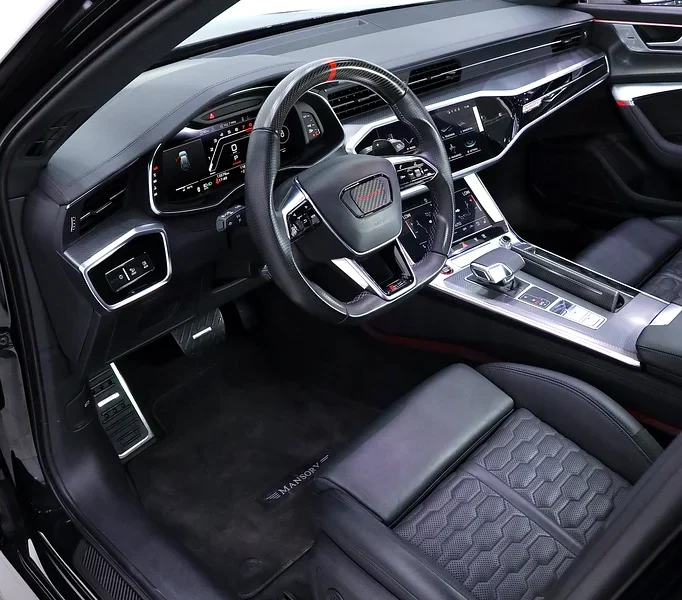 2022 Audi S6/RS6 Other MANSORY P720 8 Cylinder Engine Black Sedan FULL CARBON FIBER