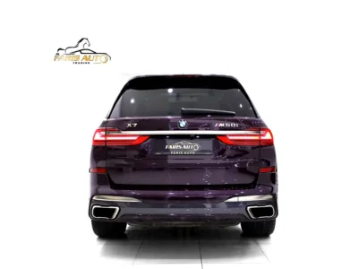 2020 BMW X7 XDrive50i M Sport 8 Cylinders Petrol Engine Maroon White SUV