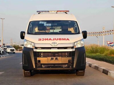 2023 Toyota Hiace DX HIGHROOF 3.5L V6 PETROL AT MEDICAL AMBULANCE White Grey