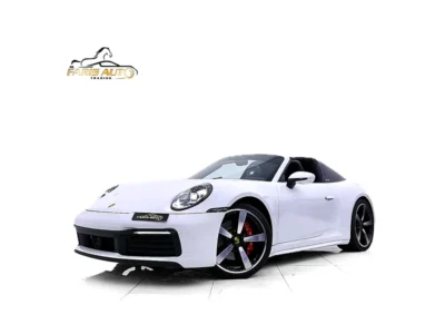 2022 Porsche Carrera / 911 Targa 4S 6 Cylinders White Black Hard Top Convertible