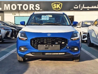 2026 Suzuki Swift GLX 1.2L PETROL V3 Engine AT Blue Black Hatchback GCC Specs