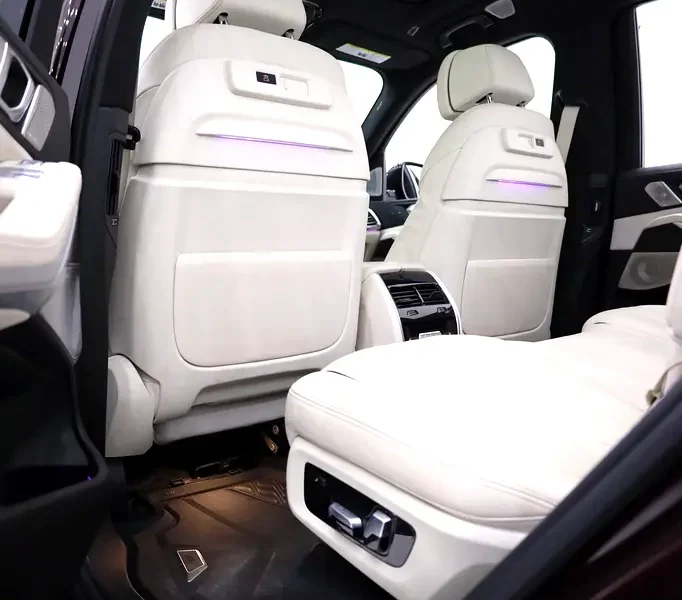 2020 BMW X7 XDrive50i M Sport 8 Cylinders Petrol Engine Maroon White SUV