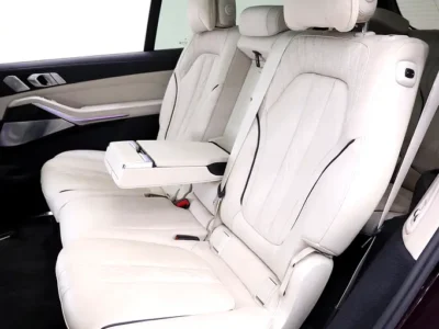 2020 BMW X7 XDrive50i M Sport 8 Cylinders Petrol Engine Maroon White SUV