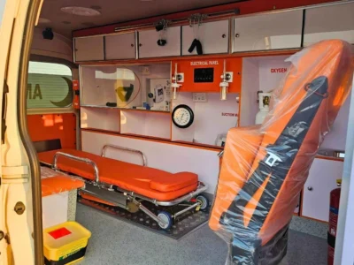 2023 Toyota Hiace DX HIGHROOF 3.5L V6 PETROL AT MEDICAL AMBULANCE White Grey