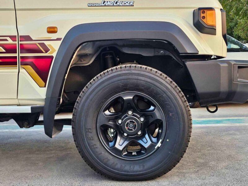 2025 Toyota Land Cruiser Pick Up LX LC79 4.0L V6 PETROL MT White Brown Pickup