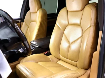 2012 Porsche Cayenne S 8 Cylinders Petrol Engine Brown Tan SUV GCC Specs