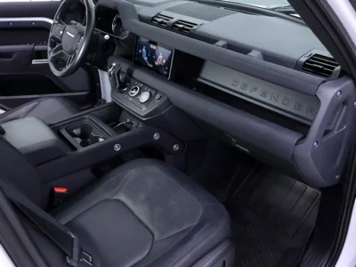 2023 Land Rover Defender 110 X-Dynamic HSE V6 Engine White Black SUV FULLY LOADED