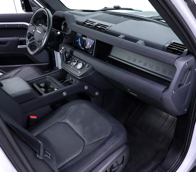 2023 Land Rover Defender 110 X-Dynamic HSE V6 Engine White Black SUV FULLY LOADED