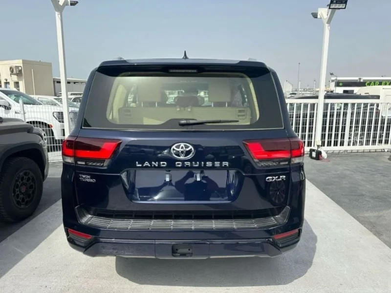 2024 TOYOTA LAND CRUSIER GXR 3.5L FULL OPTION 6 Cylinder Engine Blue Beige SUV