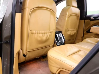 2012 Porsche Cayenne S 8 Cylinders Petrol Engine Brown Tan SUV GCC Specs