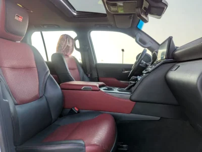 2022 Toyota Land Cruiser GR Sport 3.3L V6 Cylinders White Black SUV GCC Specs