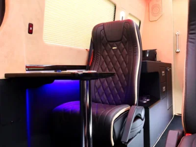 2022 Mercedes-Benz Sprinter Standard 2.0L 4-Cylinder Turbo White Black Van