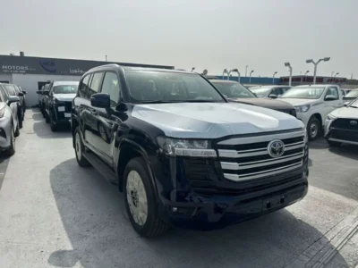 2024 TOYOTA LAND CRUSIER GXR 3.5L FULL OPTION 6 Cylinder Engine Blue Beige SUV