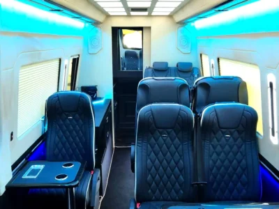 2022 Mercedes-Benz Sprinter Standard 2.0L 4-Cylinder Turbo White Black Van