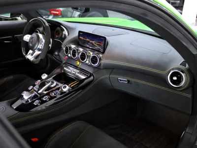 2019 Mercedes-Benz AMG AMG-GT R FULL CARBON PACKAGE Green Black Coupe